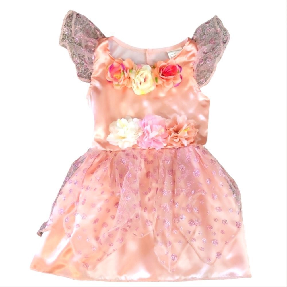 NWOT PINK SPARKLE FAIRY COSTUME DRESS SZ.M